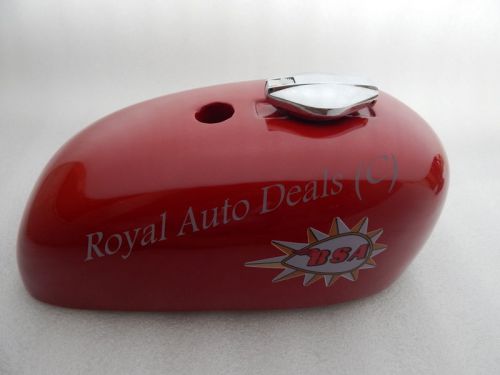 BSA A65 SPITFIRE HORNET FIREBIRD SCRAMBLER PETROL TANK WITH CAP BRAND NEW