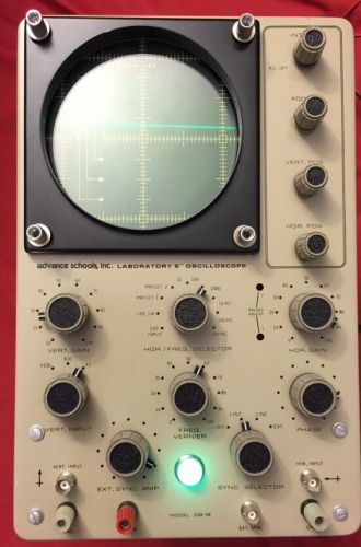 Advance Schools, Inc.  Laboratory 5&#034; Oscilloscope Model #10B-18