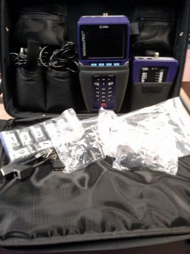 JDSU NT1055 ValidatorPRO-NT Cu Ethernet Network Tool &amp; Remote NT1025 Kit