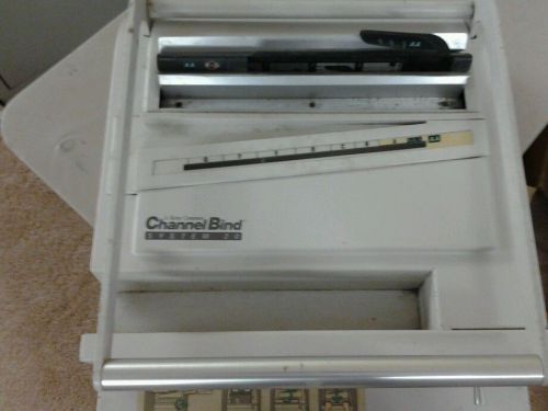 ChannelBind System 20 Document Binding Machine