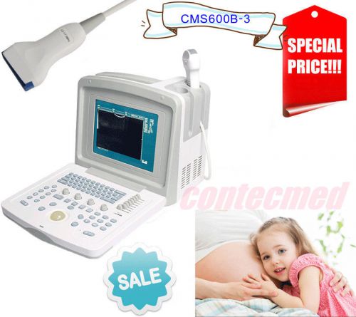 Full digital high resolution b-ultrasound scanner 7.5mhz linear probe contec for sale