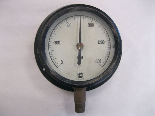 USG GAUGE 0 - 1500  3 1/2&#034; FACE  MM