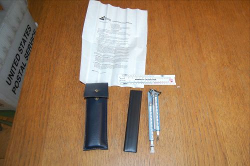 Stortz Pocket Sling Psychrometer Wet Bulb Humidity Tester NEW NOS VTG  Free Ship