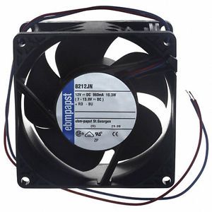 ebmpapst 8212J/2H4P 12V / 3.3A / 40W  / 130 CFM 14K RPM 80 x 38 mm