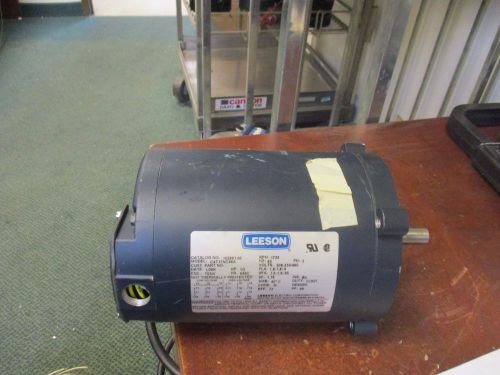 Leeson a-c motor 102861.00 .50hp 1725rpm 208-230/460v 1.9-1.9/95a new surplus for sale