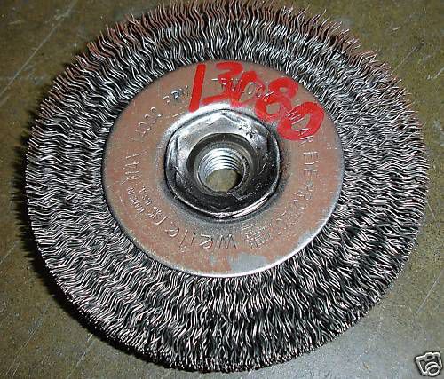 Weiler Wire Brush 13080 1/2&#034;-13 Flat Power Brush usa