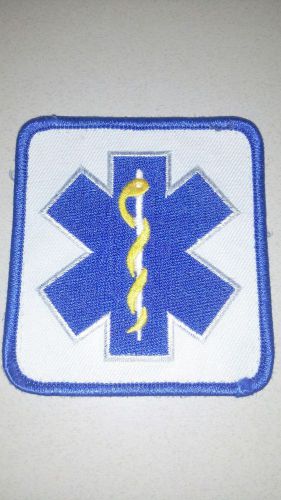 PARAMEDIC PATCH STAR of LIFE SHOULDER JACKET PATCH EMT EMS TECHNICIAN EMT TECH