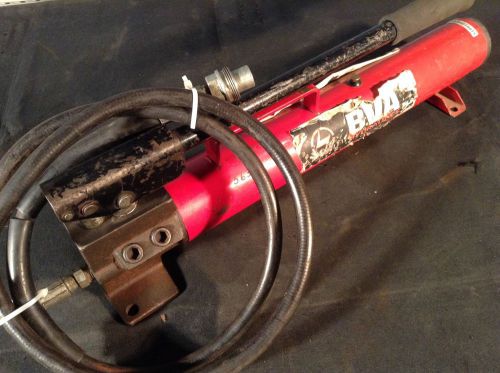 BVA Hydraulics 67 In3 Hydraulic Hand Pump P1201S, Single Speed, W/Carry Handle