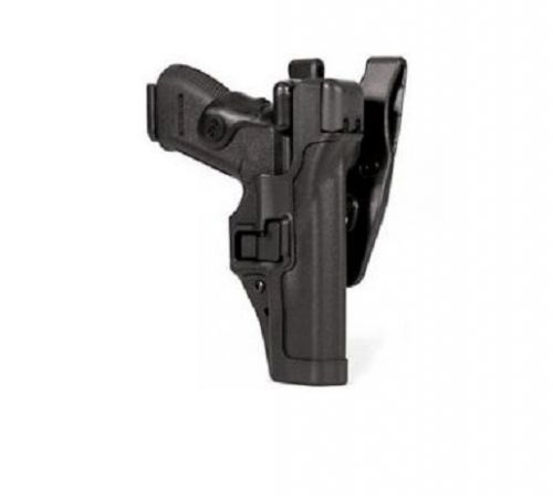 Blackhawk 44h100bk-r black level 3 serpa rh duty holster for glock 17 19 22 23 for sale