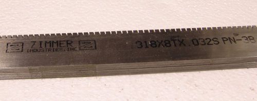 (14) Zimmer steel rule die 17&#034; x .918 , 10T x .0325