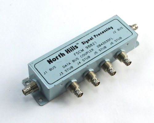 North Hills Signal Processing DB42030FL Data Bus Coupler 4-Stub