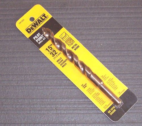 DeWalt DW1930 15/32&#034; Pilot Point Drill Bit