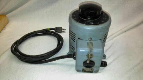 Superior Electric PowerStat 116 Variable Autotransformer 120VAC, Variac