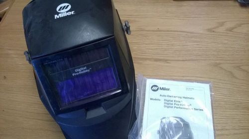 Miller Pro-Hobby Auto darkening welding helmet + 5 FREE Outer Lens Covers