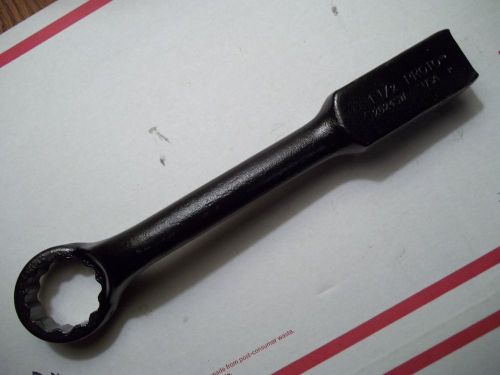 PROTO 1-1/2&#034; HAMMER WRENCH 2624SW MECHANIC TOOLS MILLWRIGHT MACHINIST BOILER