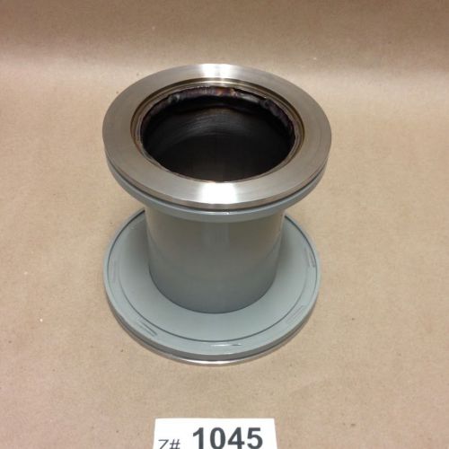 Kurt lesker qf100xqf80 custom iso100 to iso80straight reducer nipple:, oal: 4.5&#034; for sale