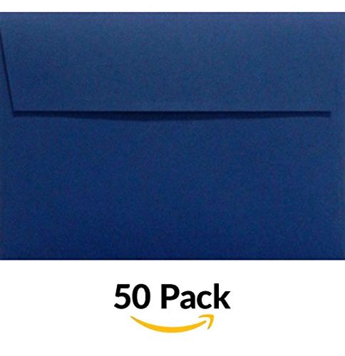 A7 Invitataion Envelopes Peel Press Navy Blue New Free Shiping