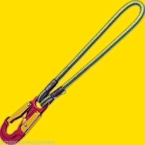 Arborist hip prusik,16 strand,spliced,aluminum snap,5/8” &amp; larger lanyard for sale