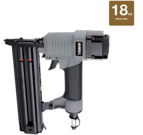 Pneumatic 18 Gauge Brad Air Nailer Gun Construction Framing Molding Door Install