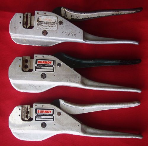 SET OF 3 BRUNDY CRIMPING TOOLS