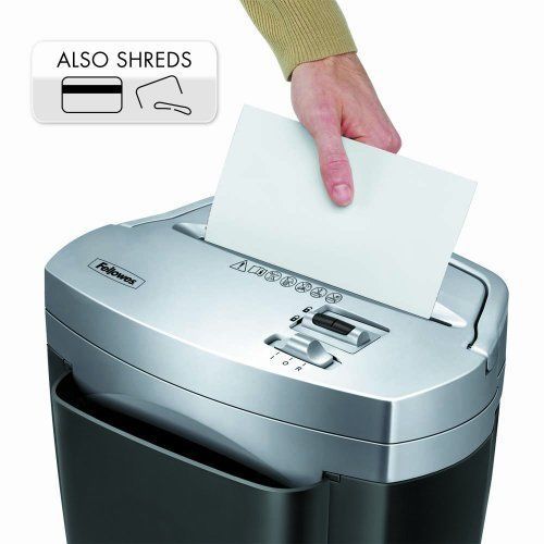 Fellowes Refurbished Powershred W-11C 11 Sheet Cross-Cut Shredder