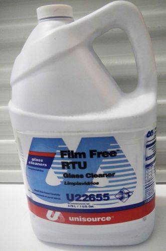 Unisource u22655 film free no streaks rtu glass cleaner gallon for sale