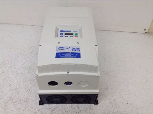 Lenze ac tech esv153n04tfd smvector 20 hp 0-400/460 vac out 3 phase vfd drive for sale