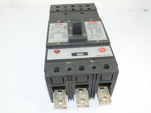ABB Type JS 400a 3p 600v Circuit Breaker New Other