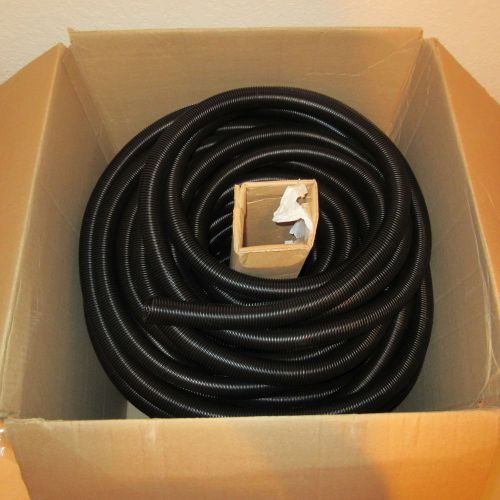 25&#039; FEET 1&#034; SPLIT WIRE LOOM TUBING CONDUIT - COMMERCIAL GRADE