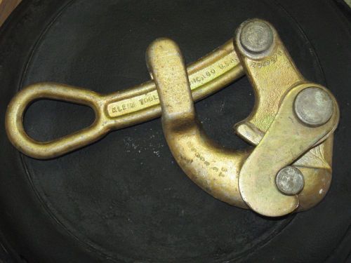 Vintage KLEIN Tools 1604-20 Wire Cable Rope Grip Puller 5000 LB