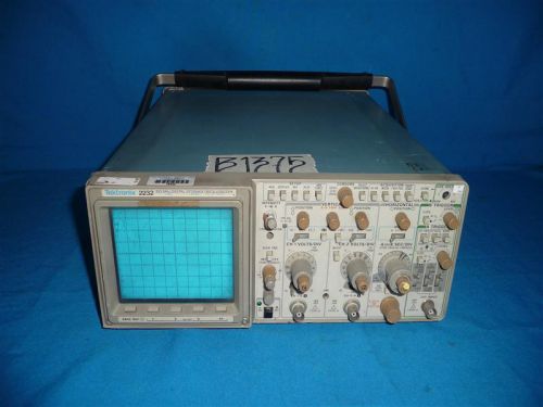 Tektronix 2232 100 MHz  Digital Storage Oscilloscope Defective