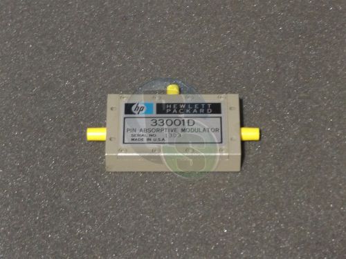 Hewlett Packard HP / Agilent 33001D 8-18GHz 80dB SMA Absorptive Modulator