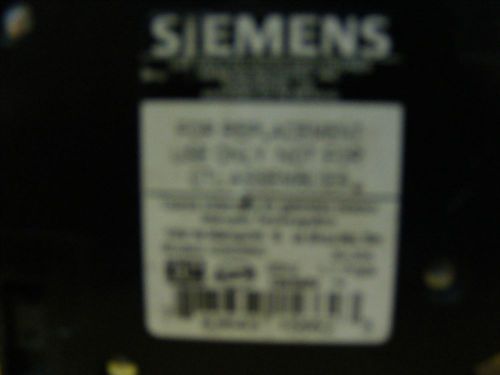 ITE SIEMENS CIRCUIT BREAKER Q2020 QT 2020 20 AMP 1 POLE TANDEM PIGGYBACK