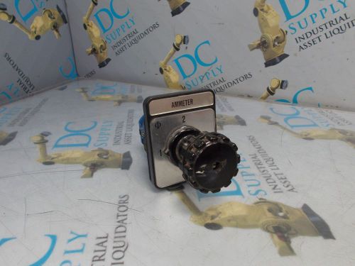 KROUS &amp; NAIMER CEE24 C18 20 A 600 VAC 10 HP 600 V 3 PH ROTARY SWITCH