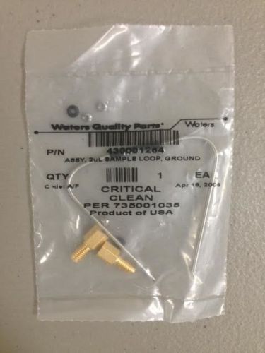 WATERS QUALITY PARTS  2UL Assy SAMPLE LOOP. GROUND P/N 430001264 CODE A/F