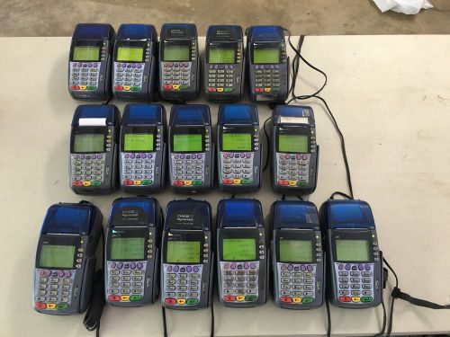 LOT OF (16) VERIFONE 3750