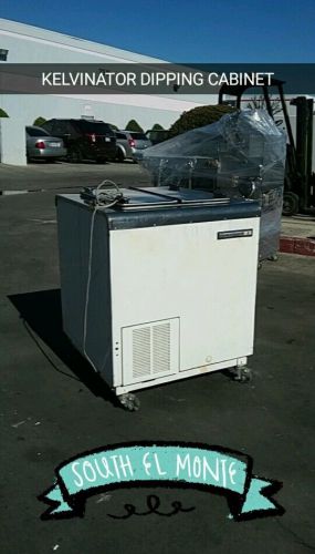 KELVINATOR ICE CREAM DIPPING CABINET- USED