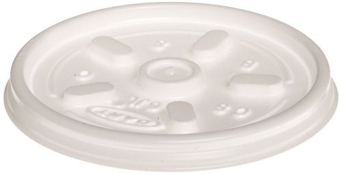 Dart 6JL Plastic Lids, for 6oz Hot/Cold Foam Cups, Vented, (Case of 1000)