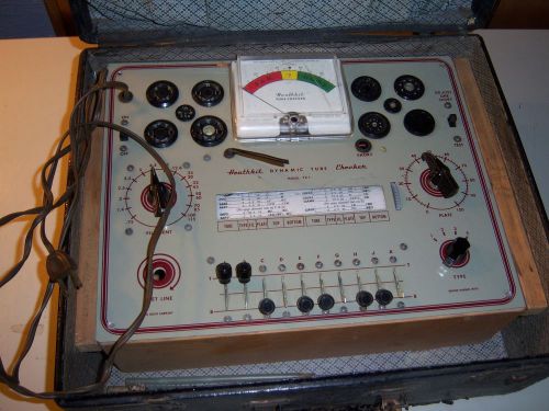 Vintage Heathkit Dynamic Tube Checker Tester TC-1