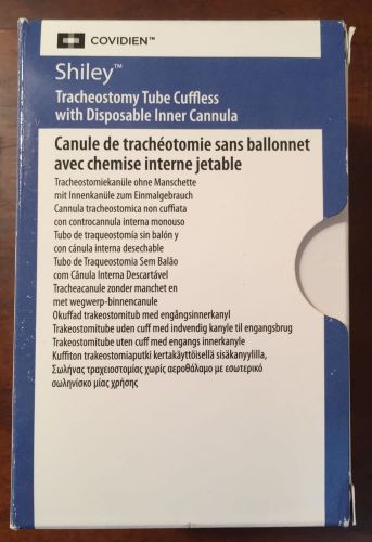 Shiley Tracheostomy Tube Cuffless with Inner Cannula 4DCFS