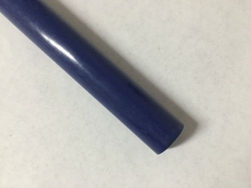 Delrin - Acetal Plastic Rod 7/8&#034; (0.875&#034;) Diameter x 12&#034; Length - Blue Color