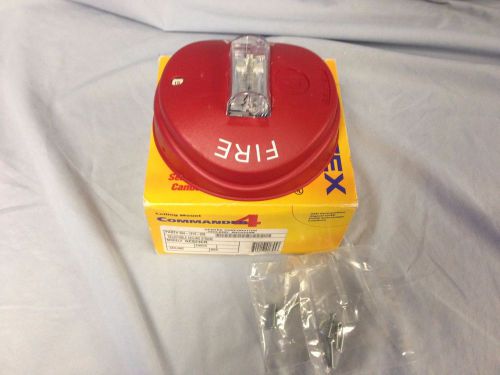 Gentex gcs24cr red selectable fire alarm ceiling strobe for sale