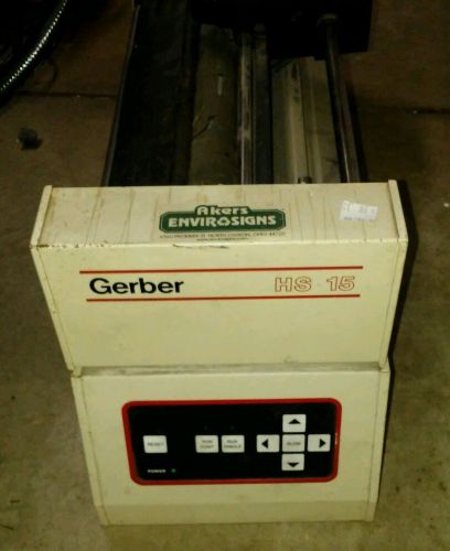 Gerber HS15 plus Plotter