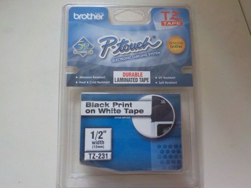 Brother TZ 231 Double laminated tape for P-Touch