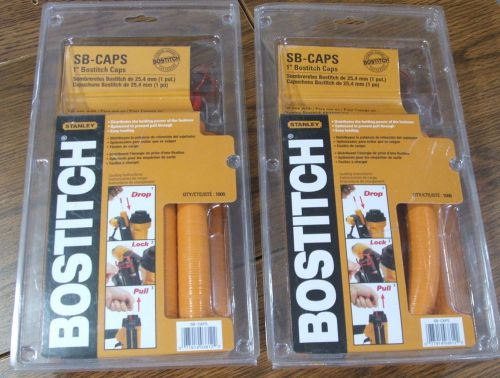 Stanley 1&#034; Bostitch SB-CAPS 1900CT Caps Drop - Lock &amp; Pull For SB150SLBC Units