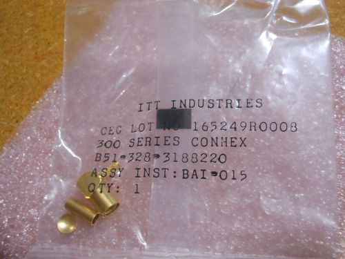 ITT COAXIAL / RF CONNECTOR # B51-328-3188220  SMB FEMALE SOCKET 50 OHM