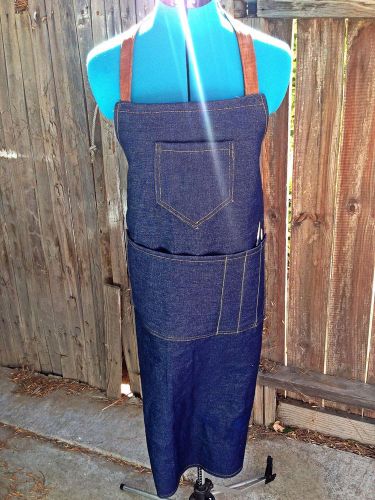 Denim apron for sale