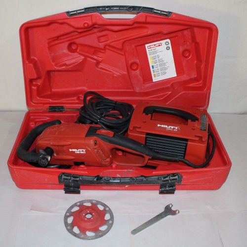 Hilti dg150 concrete grinder w/dpc 20 power supply original case for sale