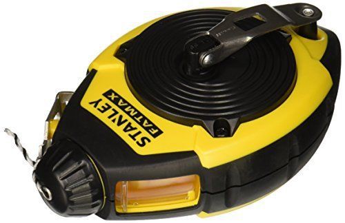 Stanley 47-140 100-Foot FatMax Chalk Line Reel