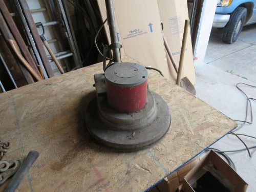 vintage clarke floor maintainer, old, model EM16